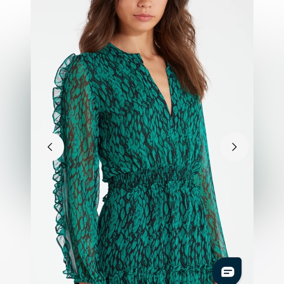 MISA Hadeya Tiered Maxi Dress - Picture 3 of 7